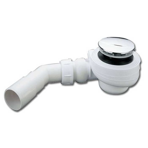 Siphon de douche TURBOFLOW DIA 90 chromé Nicoll